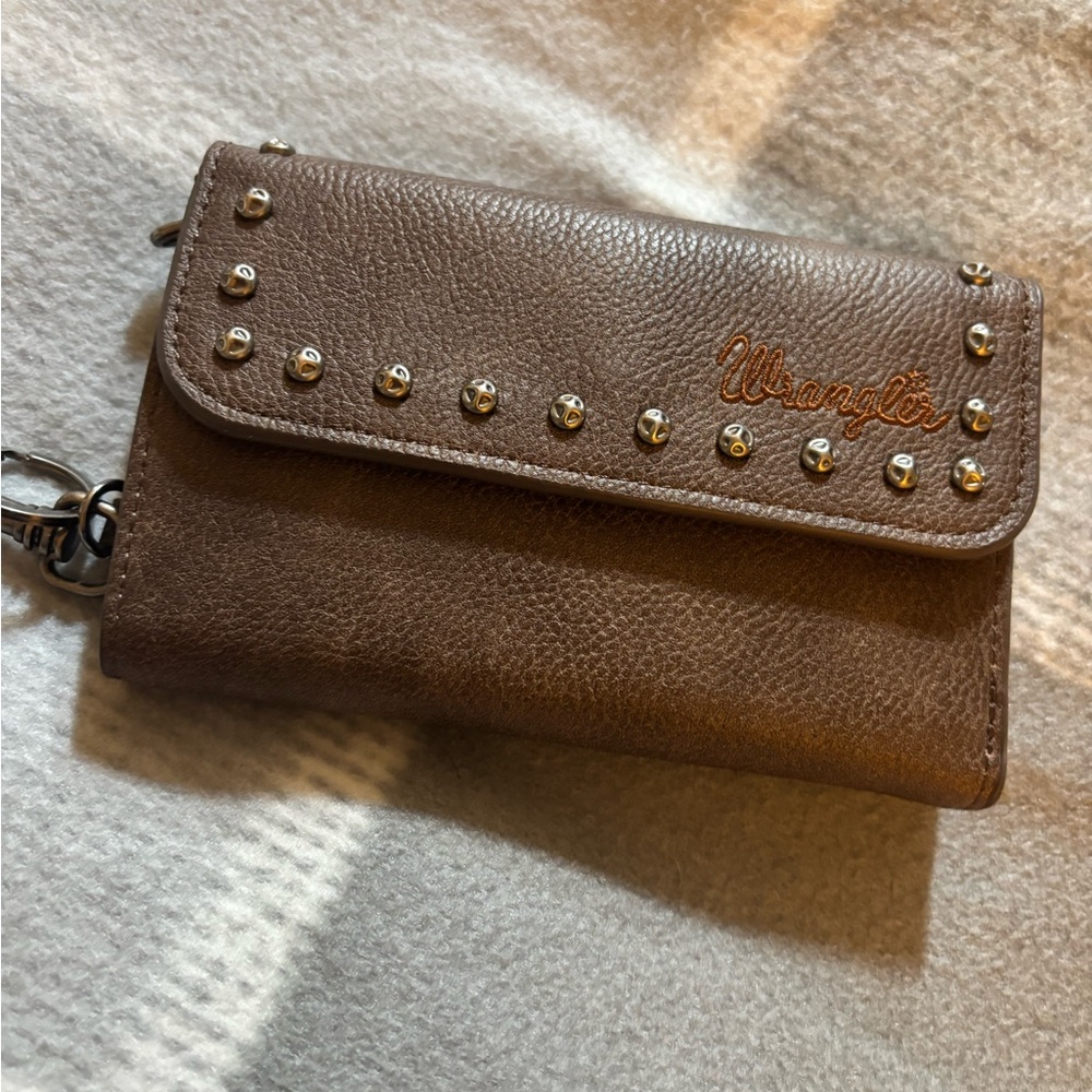 Wrangler Tan Studded Women's Wallet